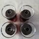 Set of 4 red-coloured wine glasses