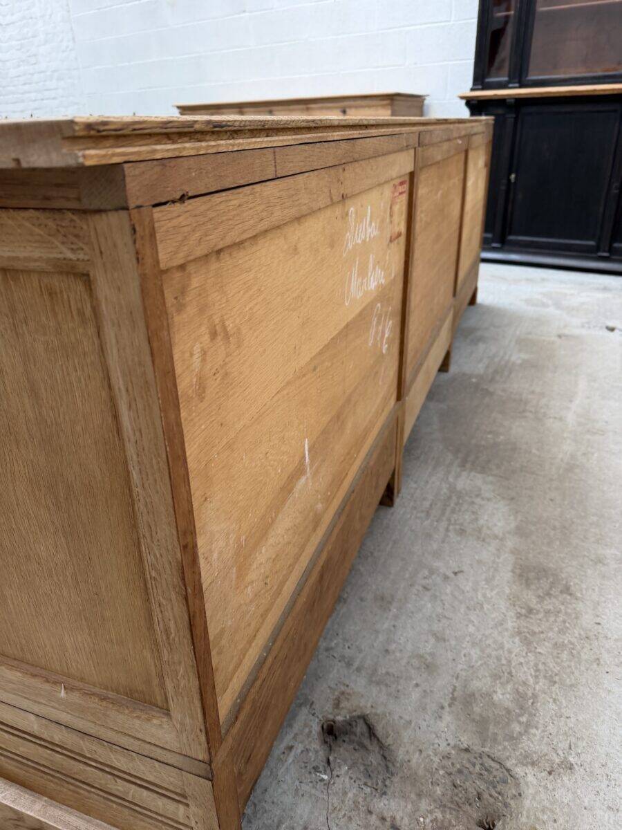 1960s oak workshop furniture