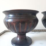 Metal vases