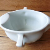 Saucière gras maigre en porcelaine Pillivuyt
