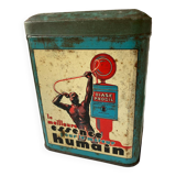 Diase Progil decorated metal box