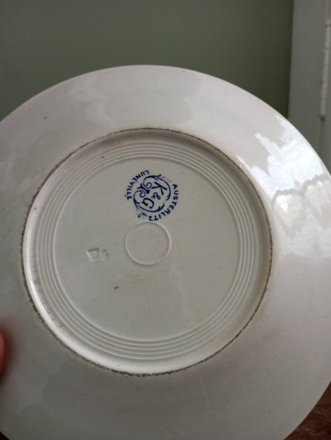 Lunéville blue tureen