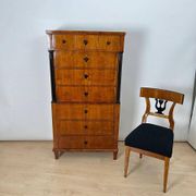 Biedermeier Chiffonier in Cherry Veneer, South Germany, 1830s