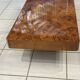 Vintage 1970s Elm Burl Coffee Table