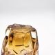 Vase Studio Glass Josef Hospodka Chribska Sommerso Feuille Argent