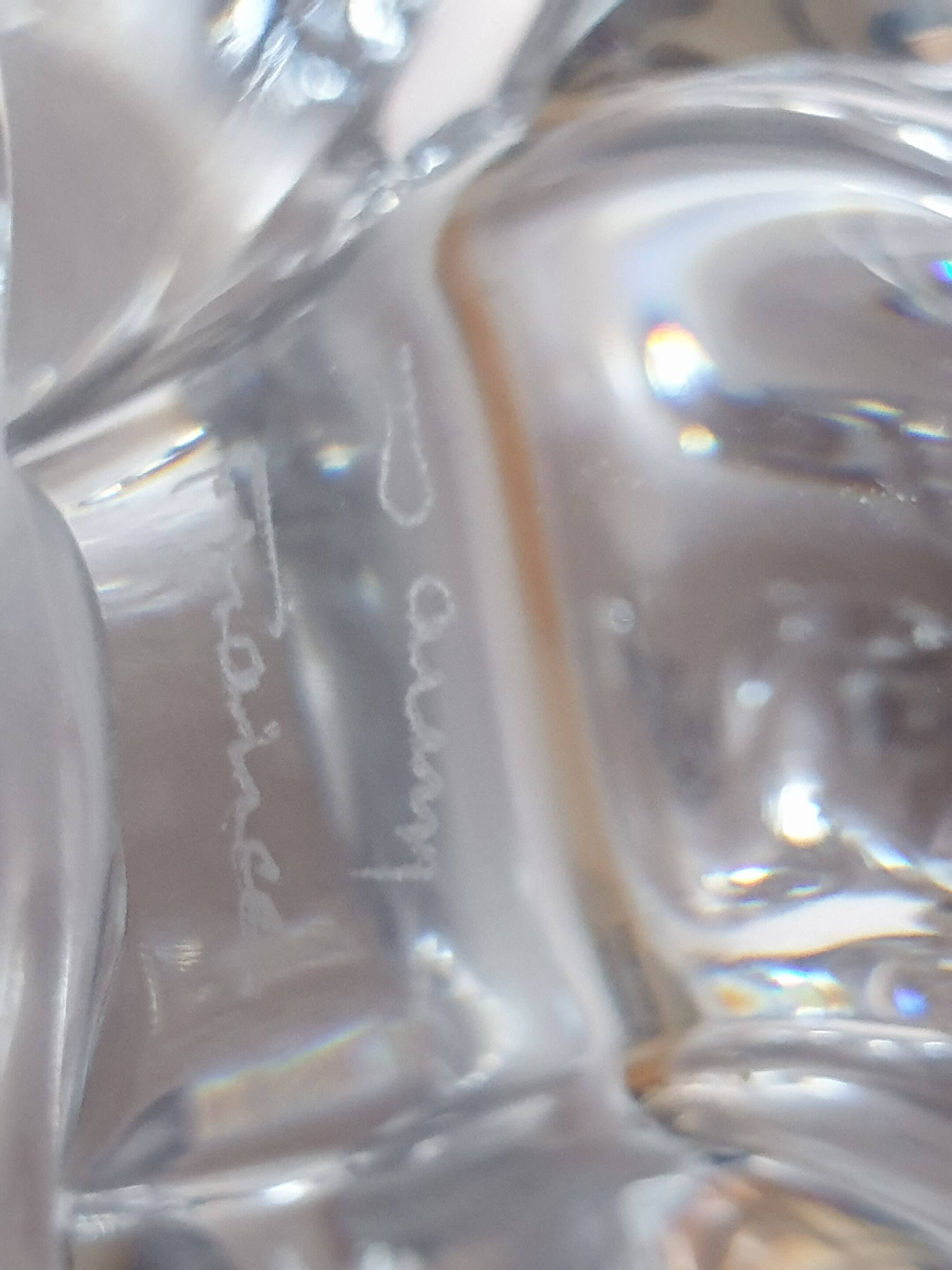 Daum crystal bowl