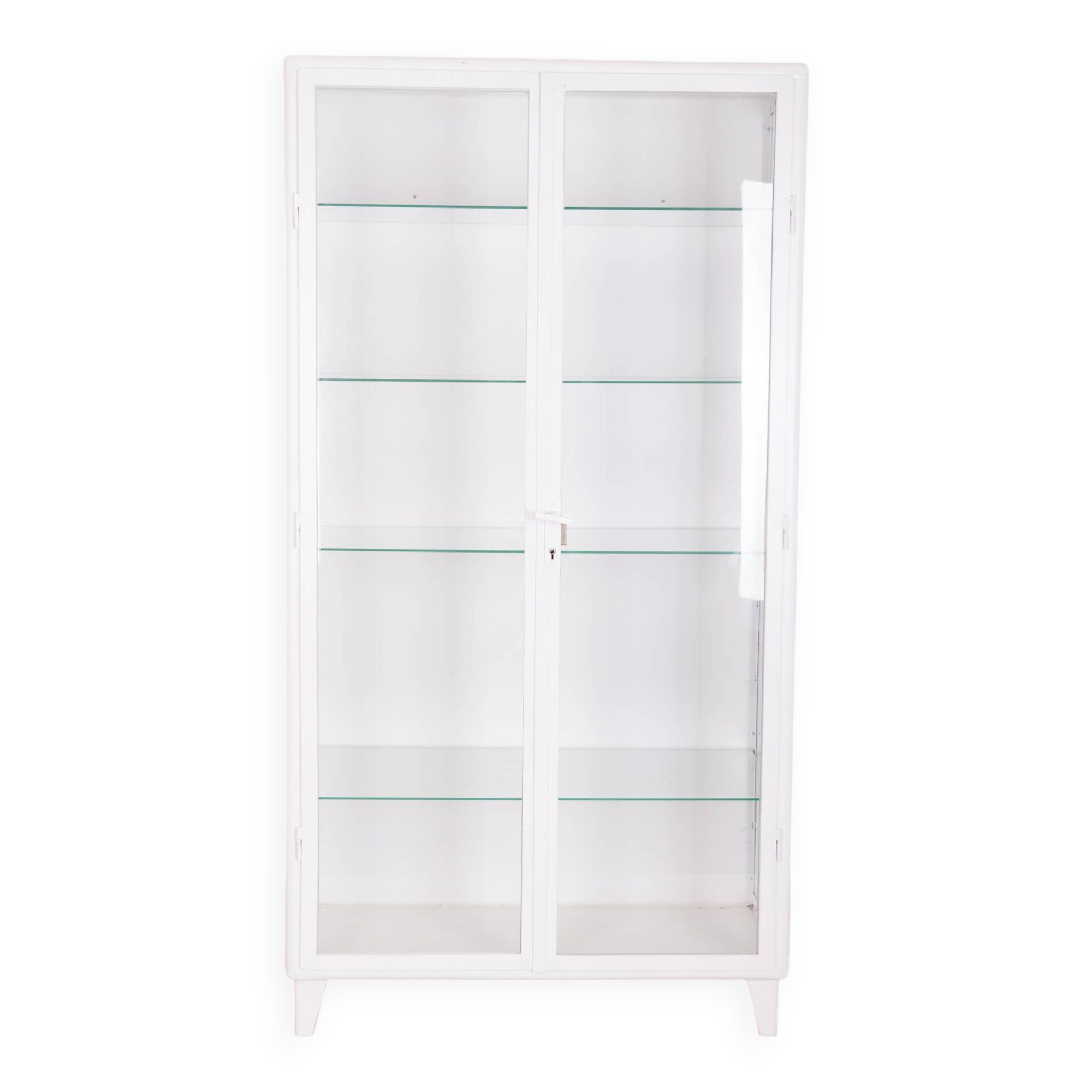 Vintage industrial medical cabinet, 1950s