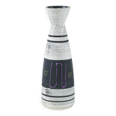 Vase en céramique, design allemand, années 1970, fabriqué en Allemagne de l'Ouest