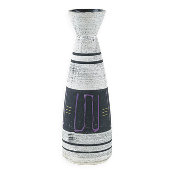 Ceramic vase, German design, 1970s, made in West Germany