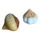 Salière poivrier forme ail et oignon