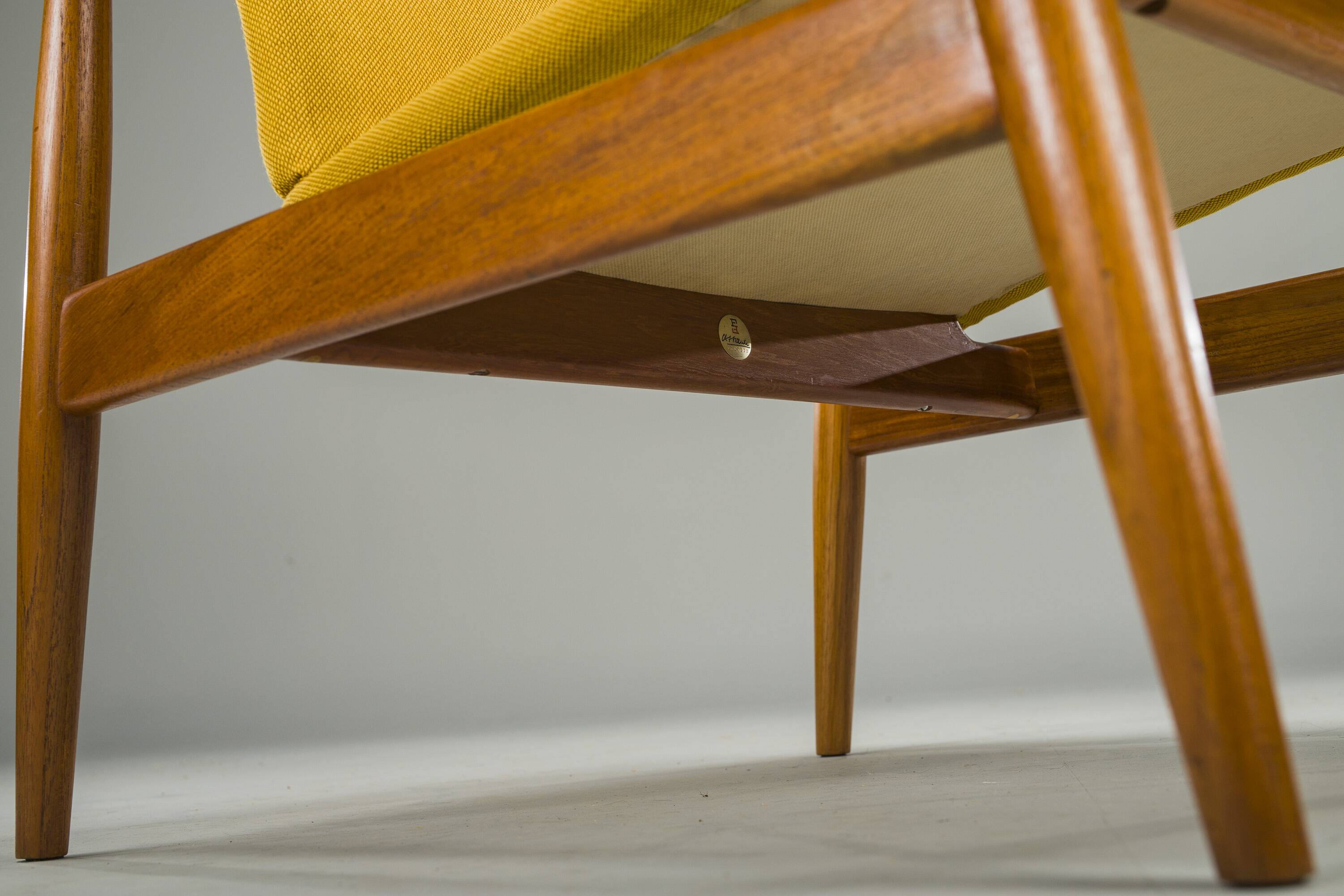 Mid-Century Danish Easy Chairs Model 138 by Finn Juhl for France & Søn, 19