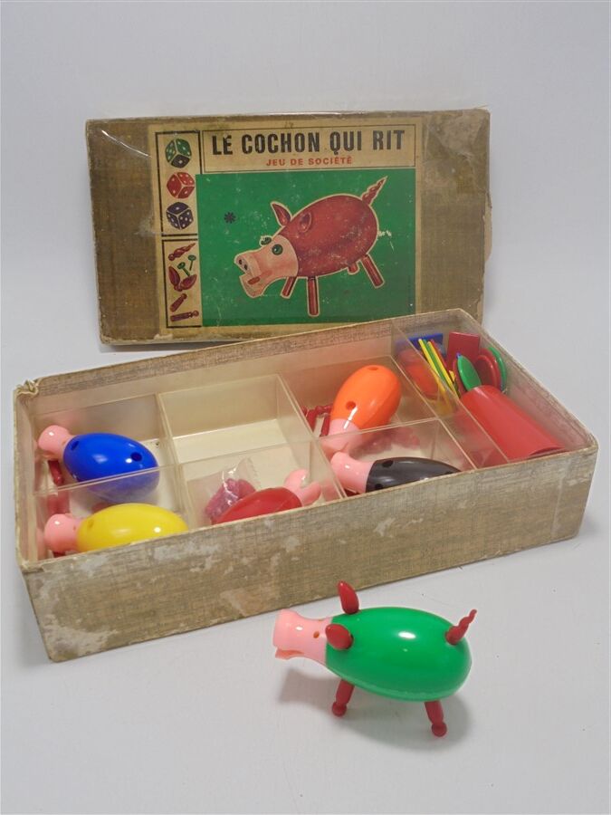 Vintage game The Laughing Pig