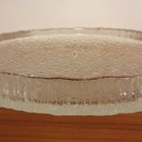Large glass bowl by Tapio Wirkkala for Iittala, Finland, 1960s.