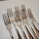 Alfenide Silver Plated Table Forks Set of 7