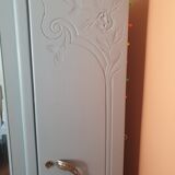 3-door cabinet 1950 solid hemp painted