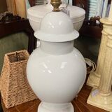 Large porcelain lamp stand from Limoges