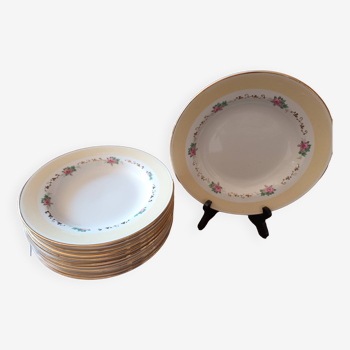 10 st amand soup plates