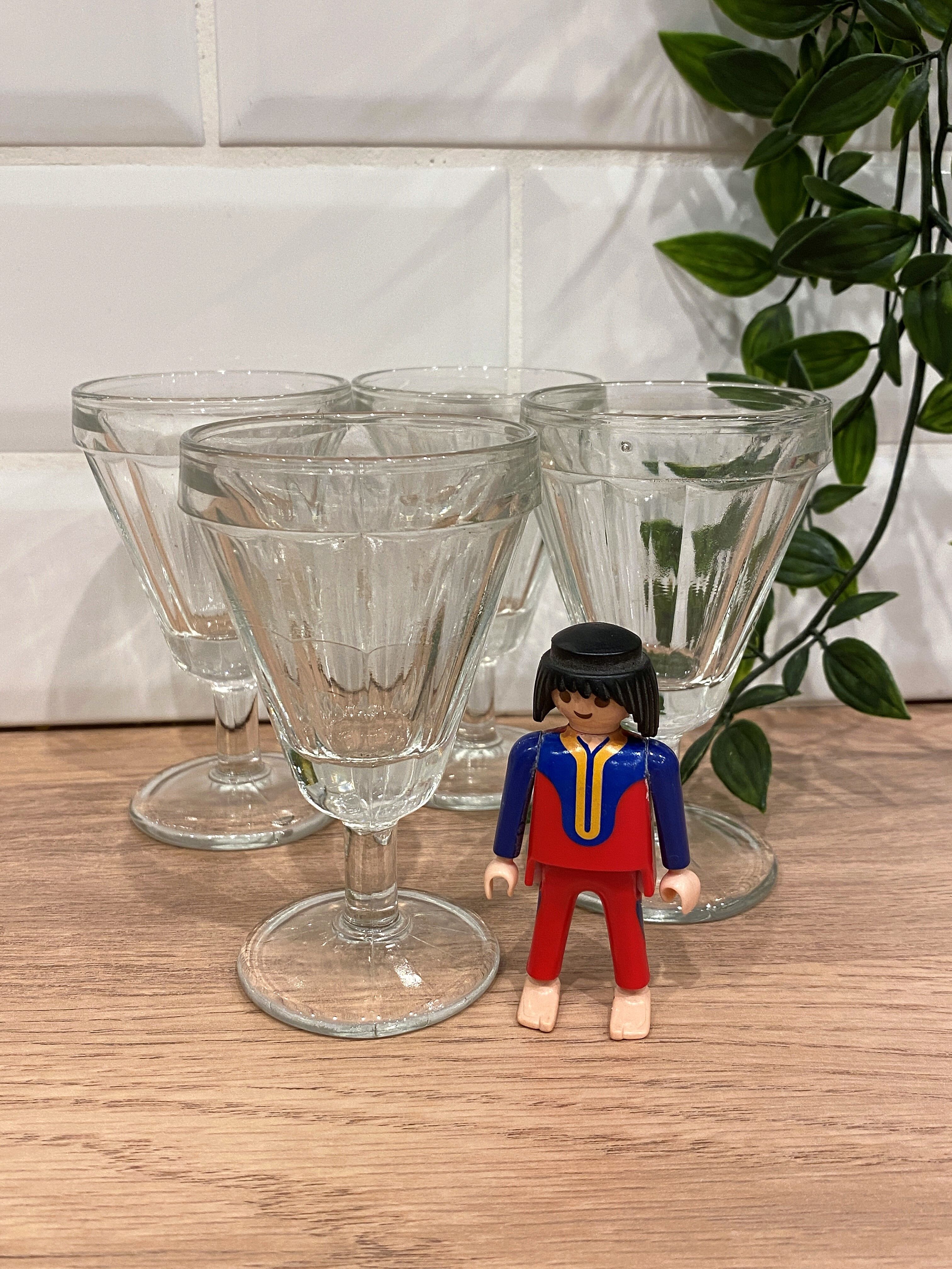 Set de 4 verres à vin bistrot
