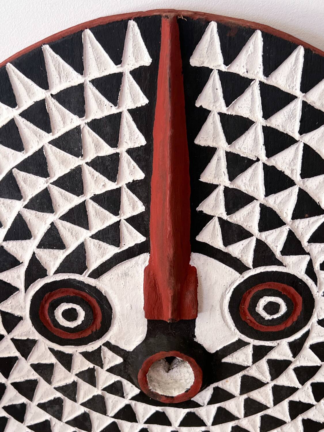 Bobo wooden sun mask (Burkina Faso)