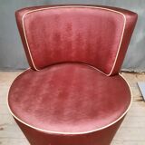 Vintage red armchair
