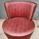 Fauteuil vintage rouge