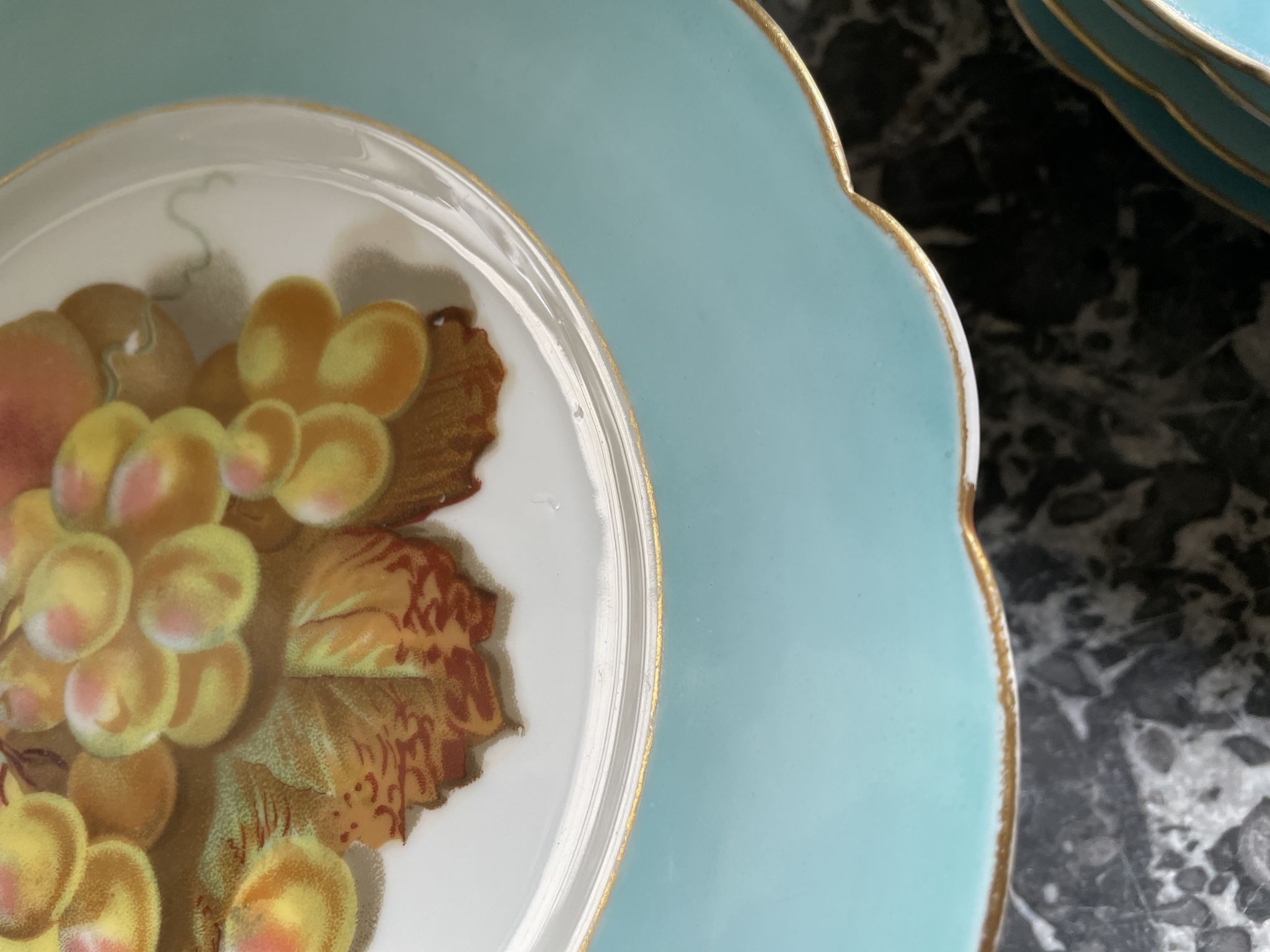 Joseph Klotz XIXEME Paris porcelain plates