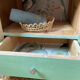 Vintage wall-mounted cabinet