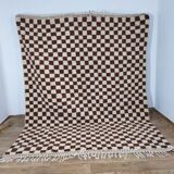 Handmade moroccan berber carpet 288 x 230 cm