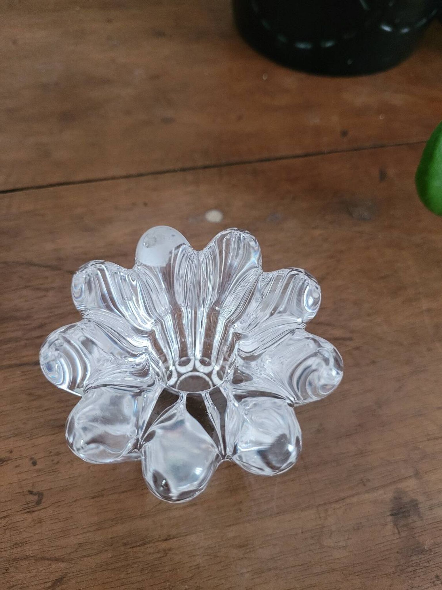 Bougeoir en cristal n°1