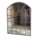 Mirror arched in wrought iron 180x137cm