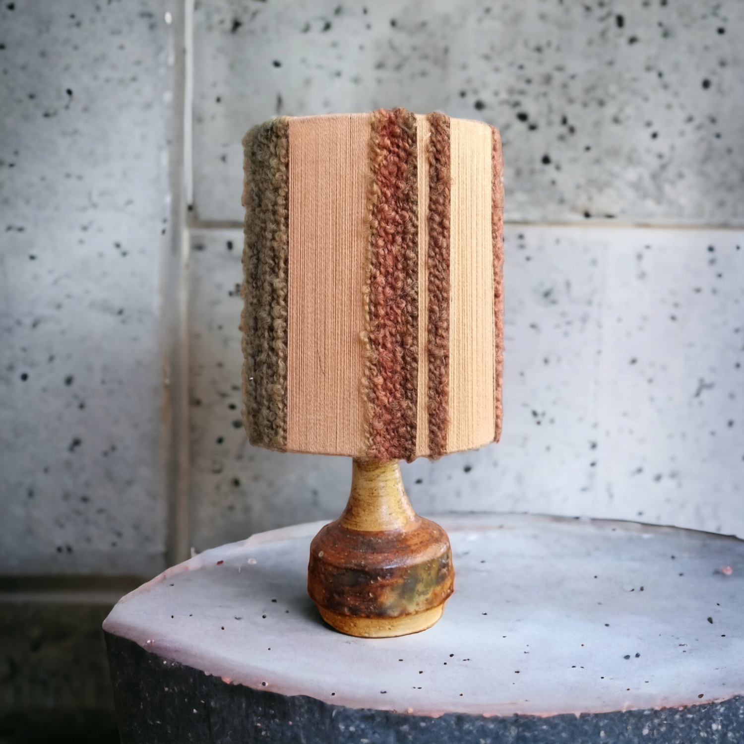 Vallauris ceramic lamp