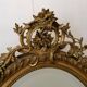 Louis XV style mirror in wood and gilded stucco, Napoleon III period