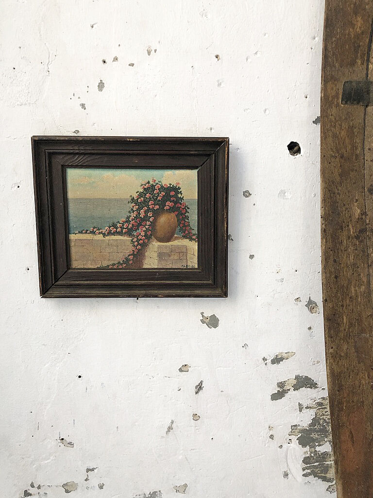 Peinture à l’huile fleurs