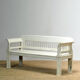 Antique pine bench, 1900s