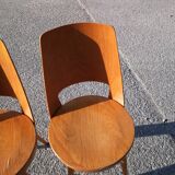 Lot of 2 chairs bistro Baumann series Mondor