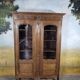 Small carved oak library