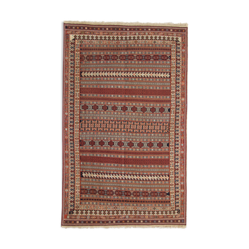 Ancien tapis afghan 130 x 213 cm