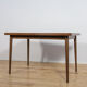 Mid Century Walnut Dining Table by Bohumil Landsman for Jitona, Czechoslovakia, 1960s