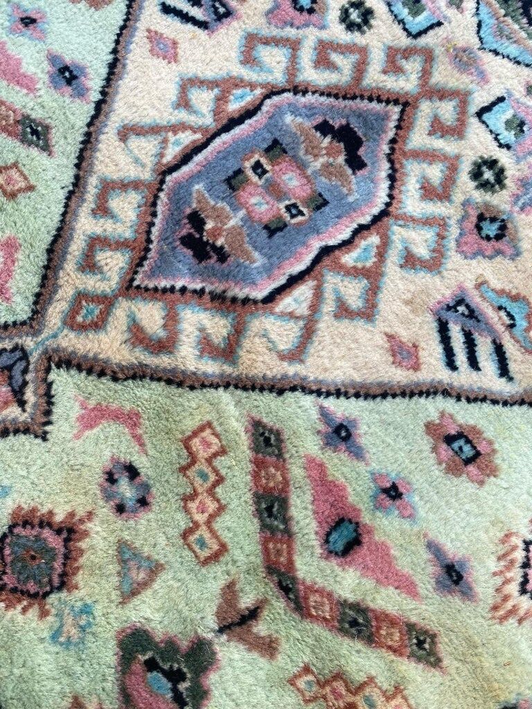 Vintage Pakistani geometric rugs