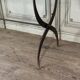 Wrought iron workshop table from around 1900