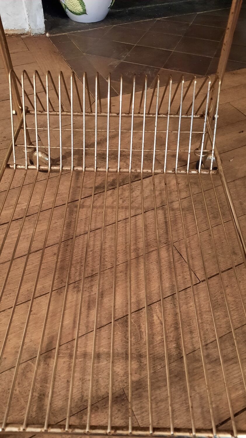 Platinum serving door vynil vintage