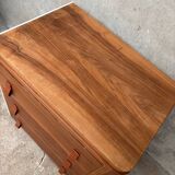 Small late Art Deco chest of drawers