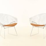Set of Diamond Chairs by Bertoia for Knoll International, US, 1960s