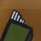 Oil painting still life Franco Prayer (1924) 60x50 cm