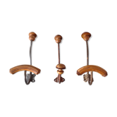 Lot de 3 patères