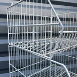 Stackable Wire Grocery Shelf Lockers