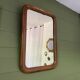 Old rectangular mirror