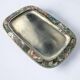 Abalone shell & alpaca tray, Mexico, circa 1970s