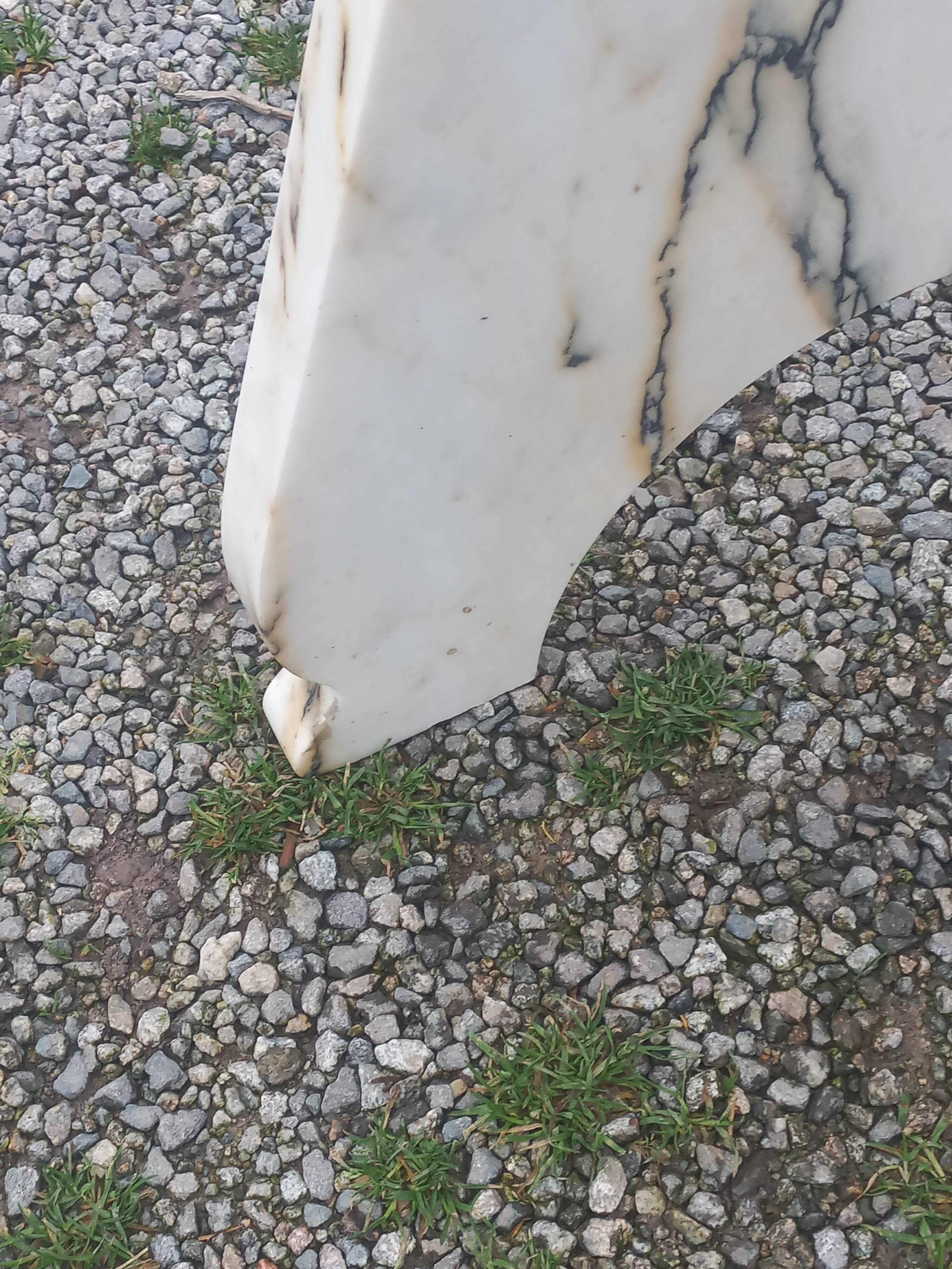 Table design en marbre des années 70