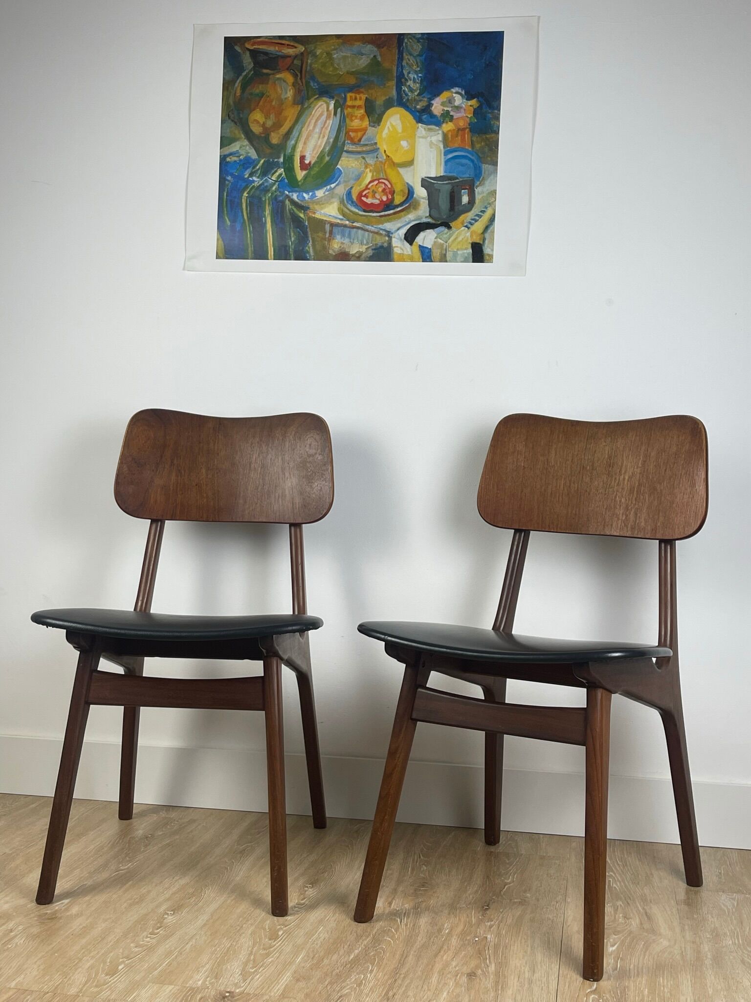Pair of danish chairs